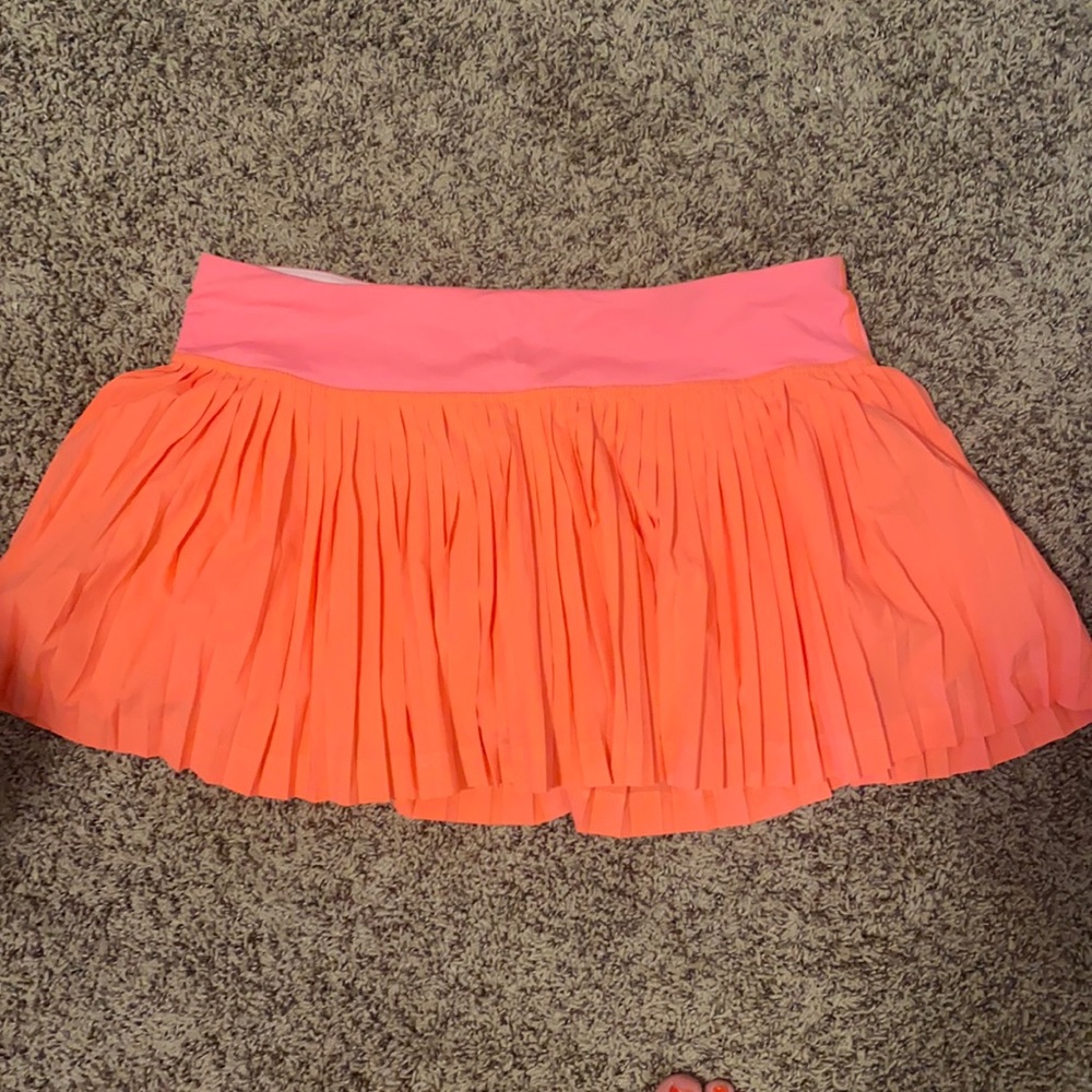 Lulu lemon neon pink skirt